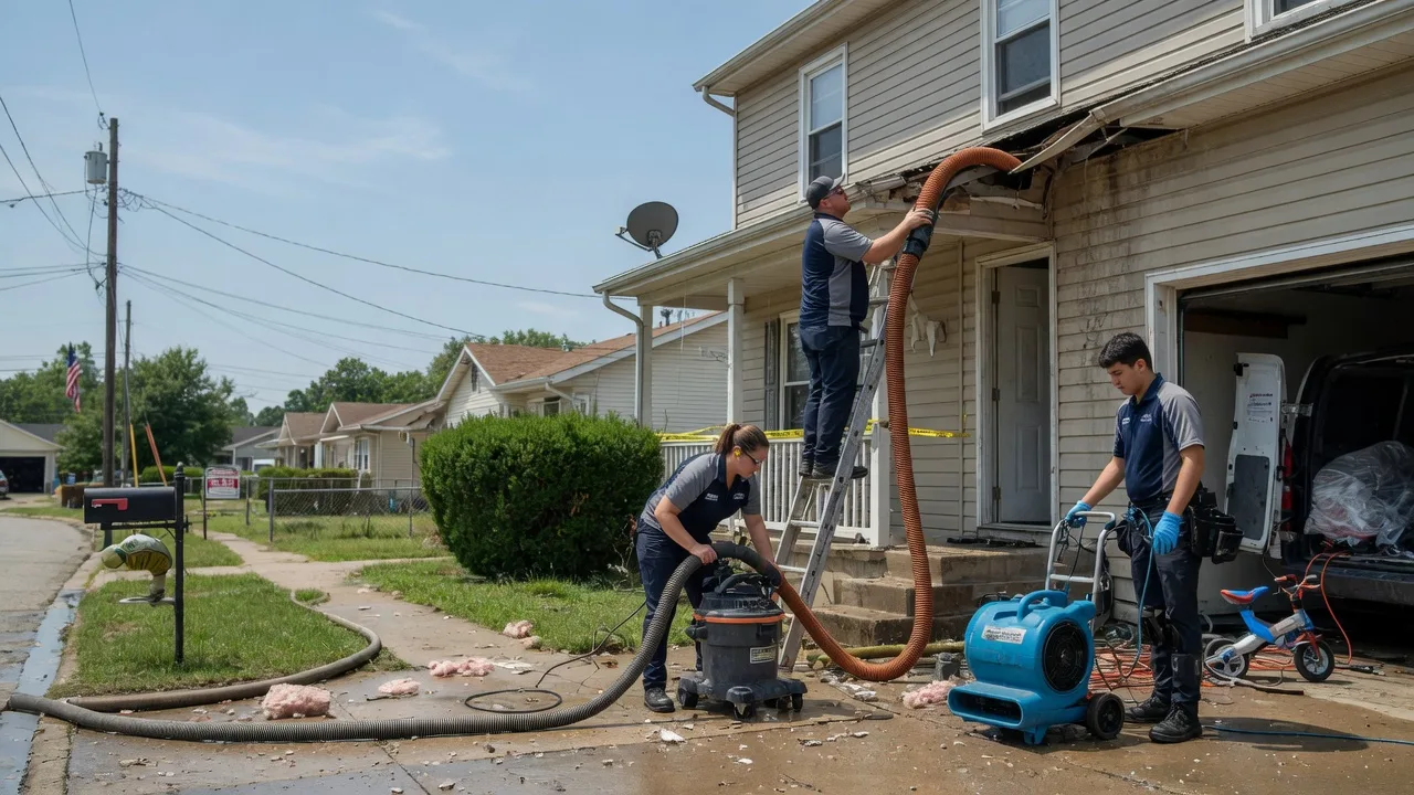 Water Damage Restoration in Canton, IL near me